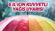 Meteoroloji’den kuvvetli yağış uyarısı! (5 Aralık 2018 hava durumu)