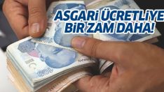 Asgari ücretliye bir zam daha! Yıllık 529 TL fark alacak
