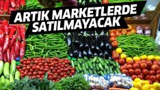 Patlıcan ve bibere marketlerde raf yasağı geldi!
