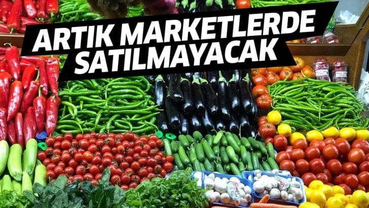 Patlıcan ve bibere marketlerde raf yasağı geldi!