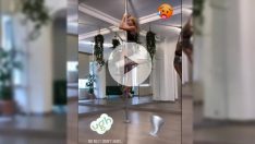 Şeyma Subaşı’dan olay yaratan direk dansı!