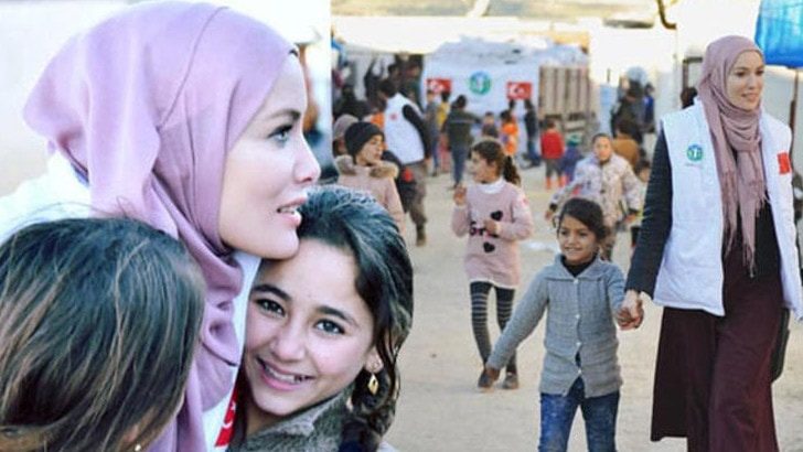 Broşür dağıtırken rencide edilen Yusuf Özoğul’a Gamze Özçelik’ten destek!