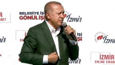 Cumhurbaşkanı Erdoğan: İzmir’i korkular üzerinden istismar ettiler
