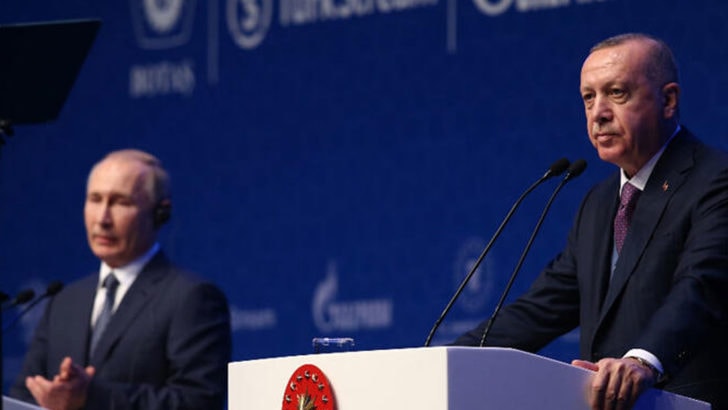 Başkan Erdoğan ve Putin görüştü
