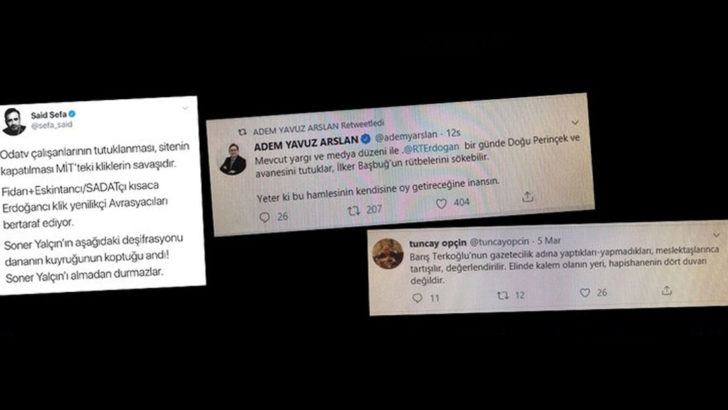 FETÖ’cüler hem İdlib şehitlerini aşağıladı, hem Oda TV’ye destek çıktı!