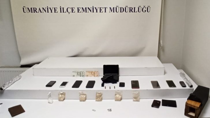 İstanbul Emniyeti’nden Ümraniye’de uyuşturucu operasyonu