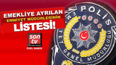 Emekliye ayrılan emniyet müdürlerinin listesi: Sinan Kökten de var