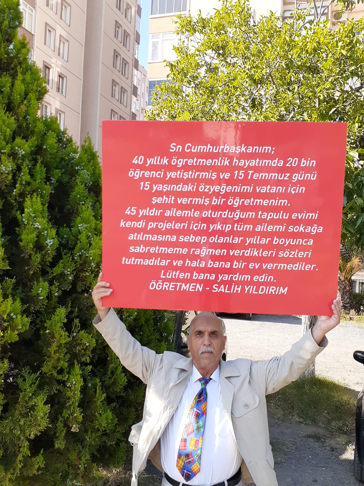 2010’da ev verme sözünü tutmadılar! "Yardım edin Cumhurbaşkanım!”