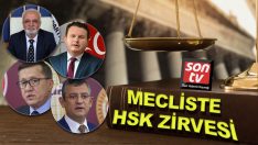 Mecliste HSK zirvesi