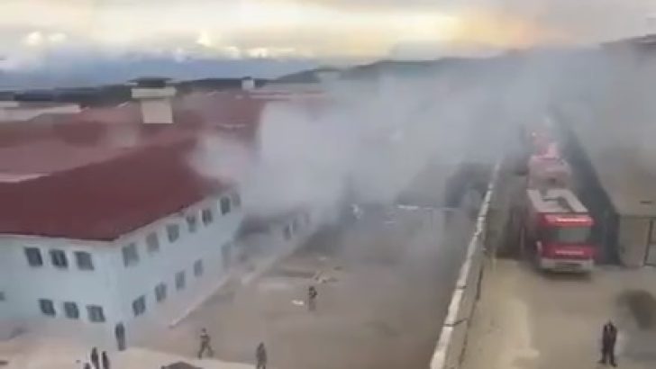 Hatay’da cezaevinde isyan girişim
