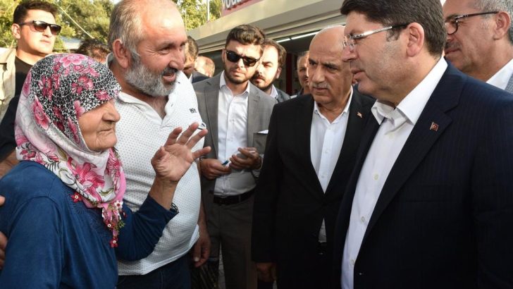 Adalet Bakanı Yılmaz Tunç, o üç ili ziyaret etti. Savcılarımız titizlikle çalışıyor
