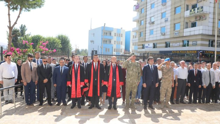 Cizre Adalet Sarayı’nda Adli Yıl açılış töreni düzenlendi