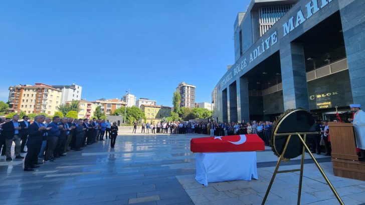 Hakime arkadaşlarından duygusal veda…