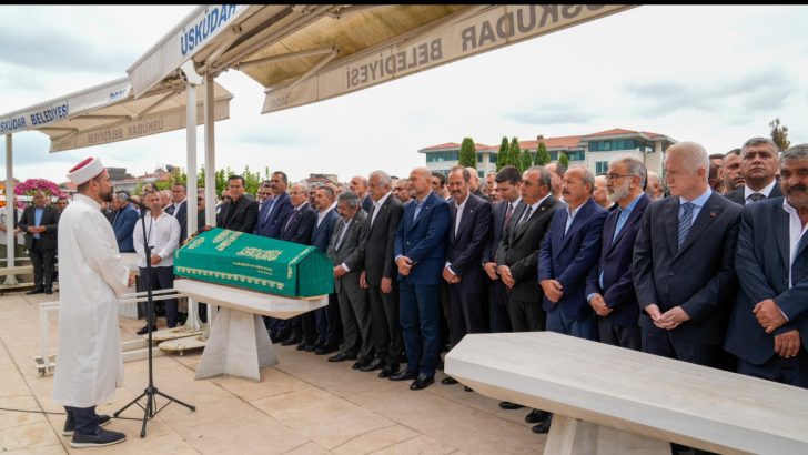 MHP Genel Başkan Yardımcısı Feti Yıldız’ın eşi son yolculuğuna uğurlandı