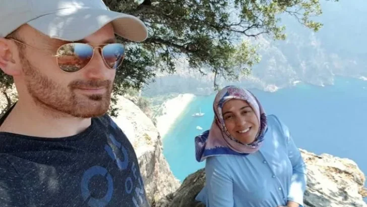 Hamile eşini uçurumdan atmak için 3 saat beklemiş
