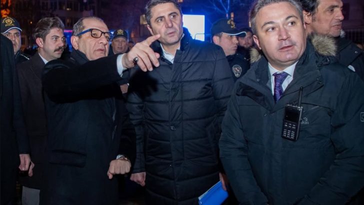 Mesai arkadaşlarıyla sahadaydı… 24 saat denetim yaptı…