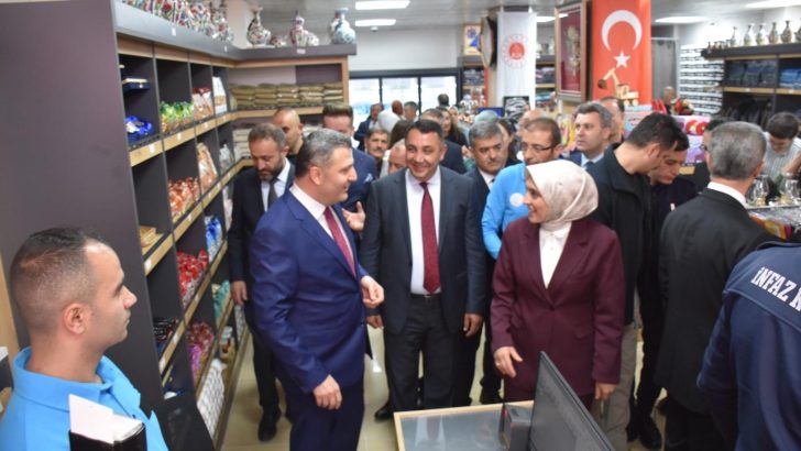 Gümüşhane’de İşyurtları Kurumu Satış Mağazası açıldı