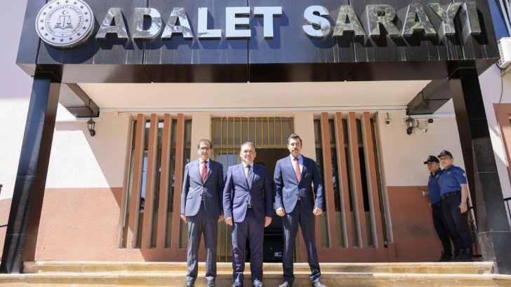 Validen Başsavcı ve Ağır Ceza Başkanına ziyaret