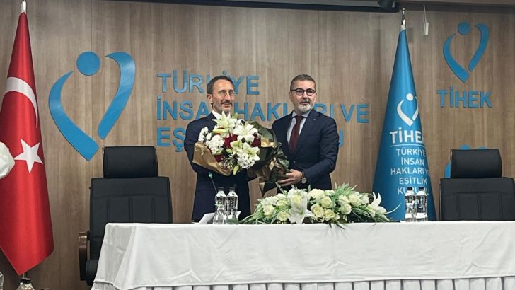 Fahrettin Altun, TİHEK Başkanı Muharrem Kılıç’tan görevi devraldı
