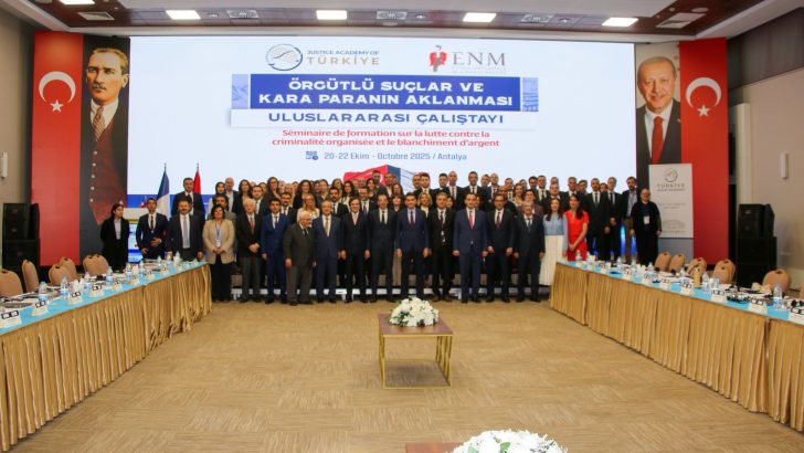 Adalet Akademisi’nden uluslararası kara para ve örgütlü suçlarla mücadele çalıştayı