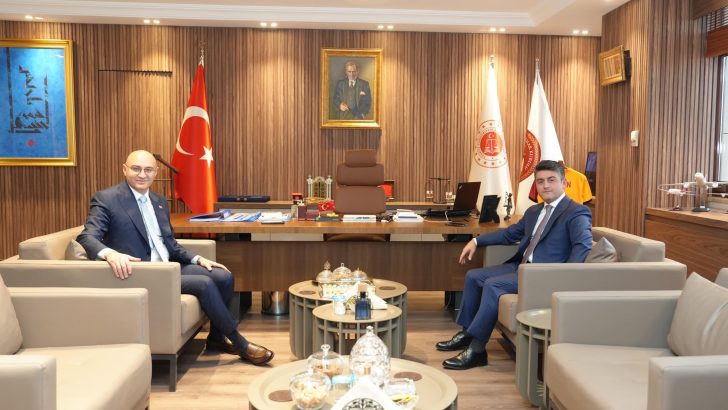 Başsavcı Dönmez’den Başsavcı Duman’a hayırlı olsun ziyareti