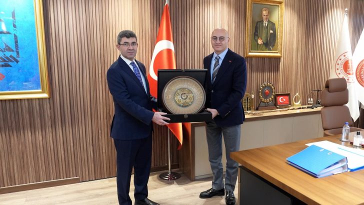 HSK başkan vekili Aydoğdu ve HSK üyesi Yüksel’den başsavcı Barış Duman’a ziyaret