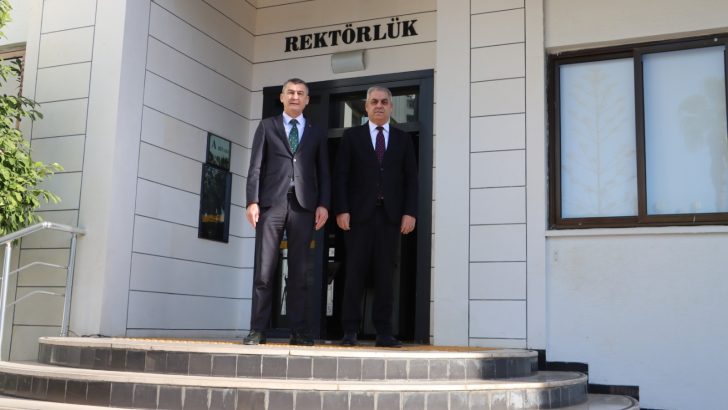 Mersin Cumhuriyet Başsavcısı Ahmet Çelikkol’dan 4 Üniversite Rektörüne ziyaret