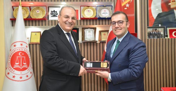 HSK üyesi Yüksel, Çatalca adliyesini ziyaret etti! Başsavcı Tunç: “Bizler için son derece kıymetlidir”