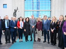 Adalet Komisyon Başkanı Kaya Yargıtay Üyeliğine uğurlandı