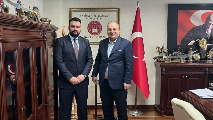 Sabah yargı camiasının nabzını tutmaya devam ediyor! Yargı Muhabiri Cengil’den HSK ve Batı adliyesine ziyaret