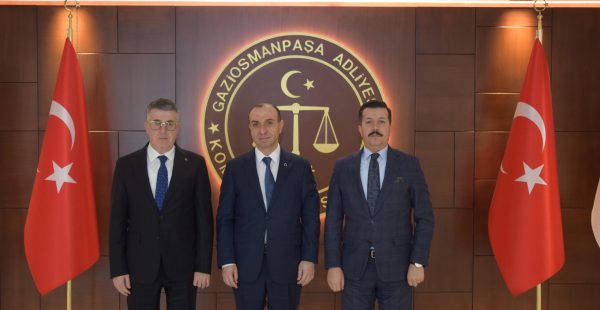 HSK 1. Daire Üyesi Özdemir Gaziosmanpaşa Adliyesi’ni ziyaret etti