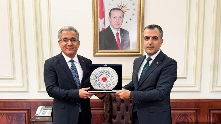 Ankara BİM Başkanı Parlak’tan Bakan Yardımcısı Aydoğdu’ya hayırlı olsun ziyareti