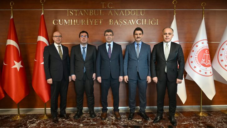 HSK ve Adalet Bakanlığı heyetinden İstanbul Anadolu Adliyesi’ne ziyaret