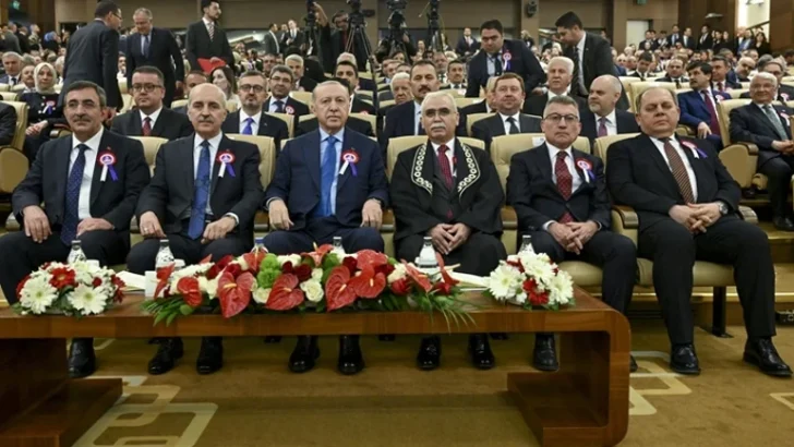 CUMHURBAŞKANI ERDOĞAN AYM’NİN 64. KURULUŞ YIL DÖNÜMÜ TÖRENİNE KATILDI