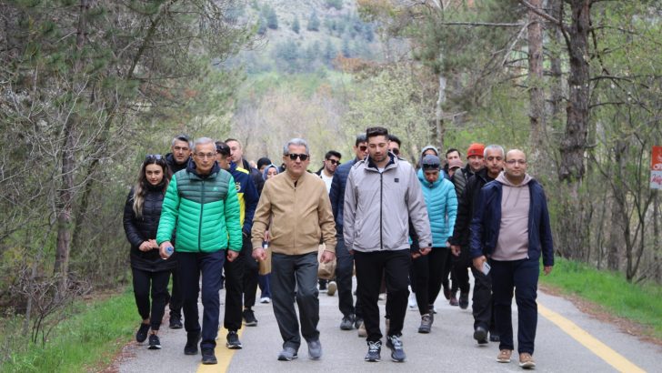 Ankara BİM’den “daha çok adım, daha az stres” temalı doğa yürüyüşü