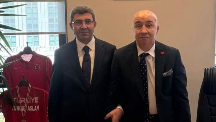 HSK Başkanvekili Aydoğdu’dan Cumhurbaşkanı Başdanışmanı Aslan’a ziyaret