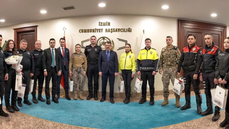 Başsavcı Yeldan Türk Polis Teşkilatı’nın 181. kuruluş yıl dönümü dolayısıyla polis memurlarını misafir etti