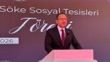 Söke sosyal tesislerinin açılışı Bakan Yardımcısı Ayyıldız’ın katılımıyla gerçekleşti