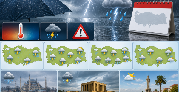 Kurban Bayramı’nda sağanak alarmı! Meteoroloji’den milyonları ilgilendiren hava durumu raporu