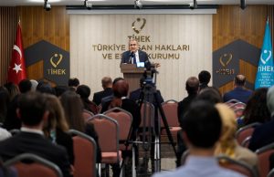 Ankara BİM Başkanı Parlak, TİHEK’in “Adalet Duygusu ve Vicdani Kanaat” temalı programına konuşmacı olarak katıldı