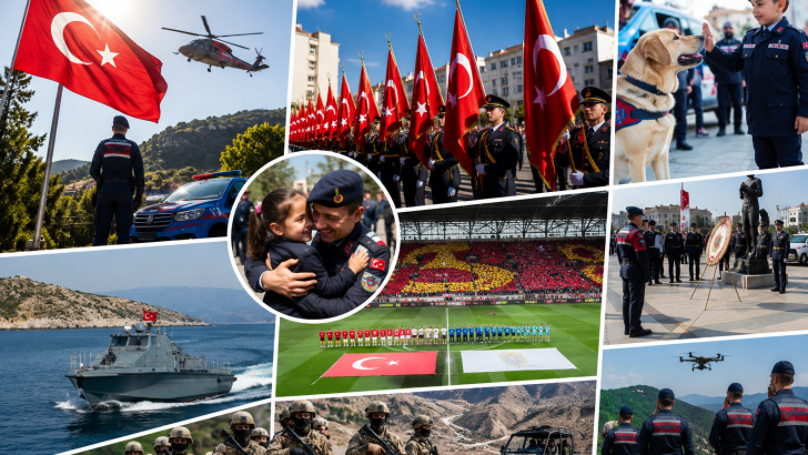 Kahraman Jandarma 187 yaşında… Türkiye’nin dört bir yanında gurur ve vefa dolu kutlamalar