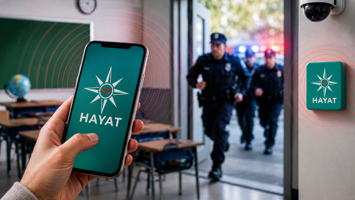 “HAYAT 112” devrede: Tek tuşla ekipler okula gelecek