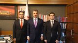 TBMM Adalet Komisyonu Başkanı Prof.Dr.Cüneyt Yüksel Adalet Bakanlığı yöneticilerini ağırladı