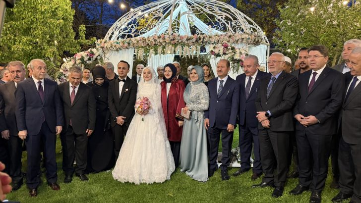 Adalet Bakanı eski Yardımcısı Ramazan Can’ın kızının düğününde siyaset ve yargı dünyası buluştu