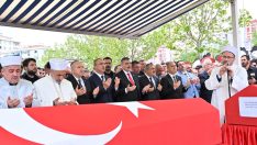 Çorlu’da yürek yakan tören: Şehit polisler dualarla uğurlandı
