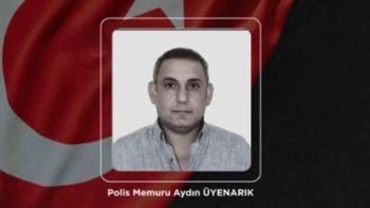 Emniyette yas var! Polis memuru Aydın Üyenarık şehit oldu!