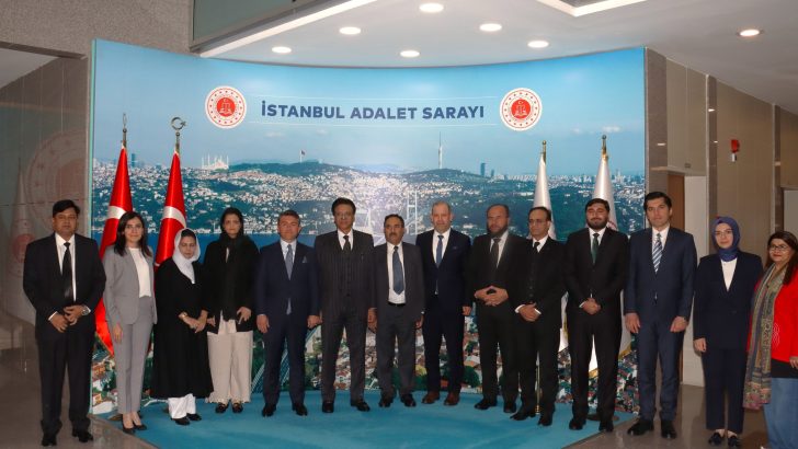 Pakistan yargı heyetinden İstanbul Başsavcısı Fatih Dönmez’e ziyaret