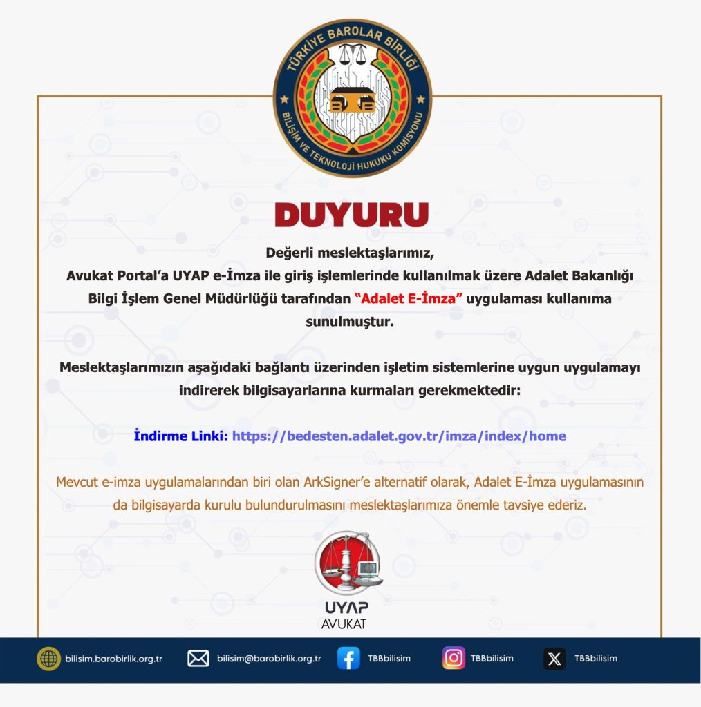 UYAP’TA YENİ DÖNEM!