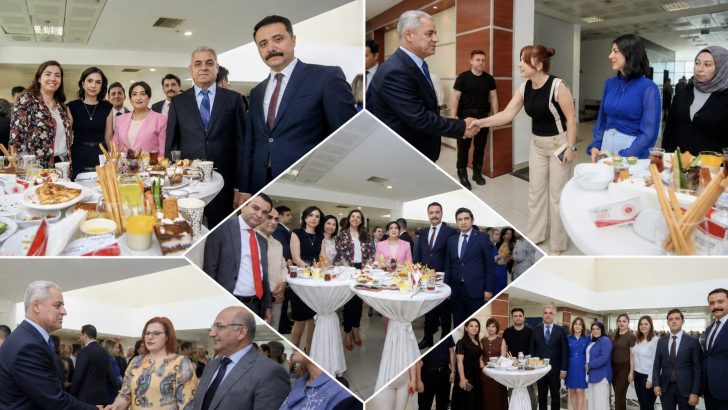 Mersin Adliyesi’nde bayramlaşma: Adalet mensupları bir araya geldi