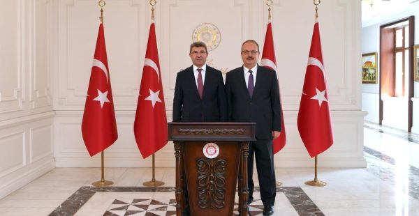 Ankara Valisi Yakup Canbolat’a HSK Başkan Vekili Fuzuli Aydoğdu’dan hayırlı olsun ziyareti